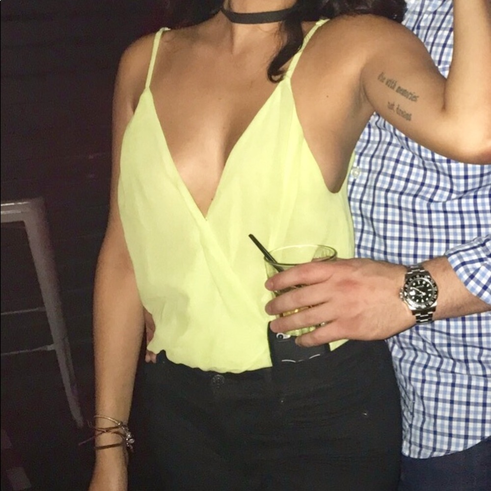 Lime Green Leotard